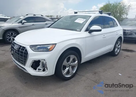 2021 Audi Q5 Premium Plus 45 Tfsi Quattro S Tronic из США, поврежденный, VIN WA1BAAFY2M2139902